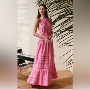 Rue Stiic Sierra Maxi dress Peony Pink XS